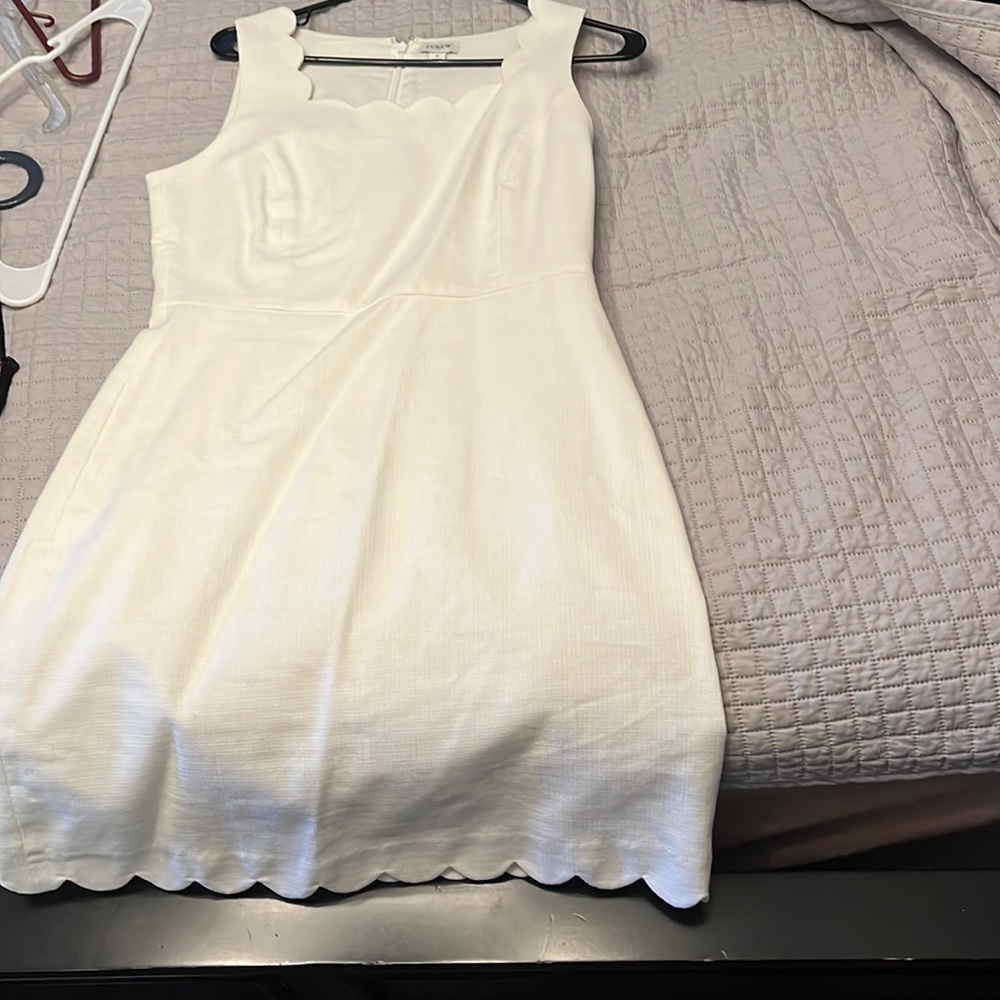 White J Crew Womens Dress